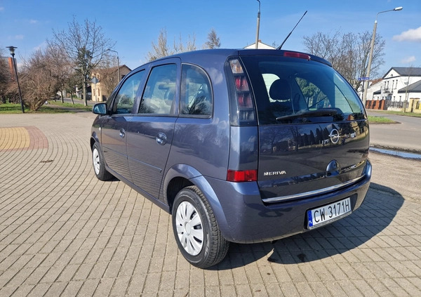 Opel Meriva cena 12300 przebieg: 165000, rok produkcji 2006 z Płońsk małe 121